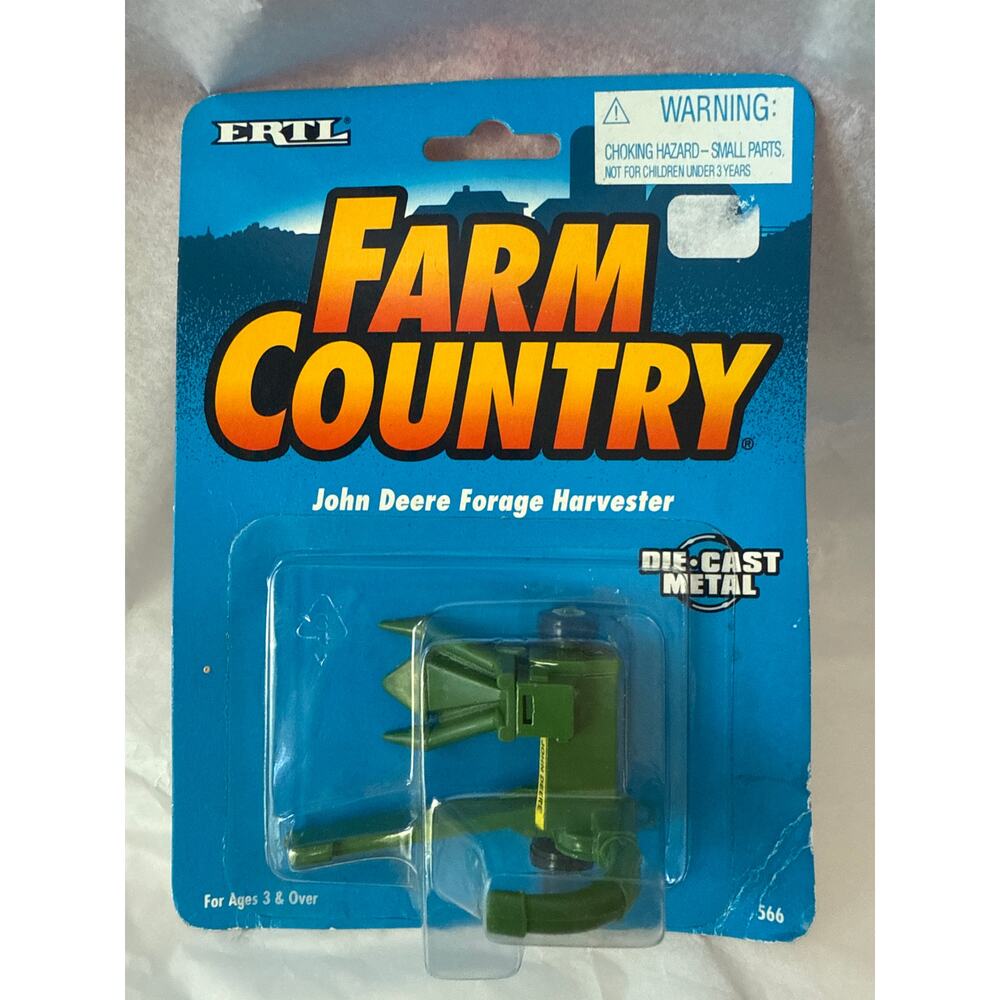 ERTL® Farm Country John Deere Forage Harvester Die Cast Metal #566 1/64 1994
